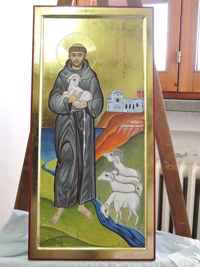 S. Francesco e l'agnellino, 1